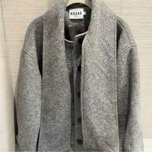 NWOT Rosae Pairs Wool Coat